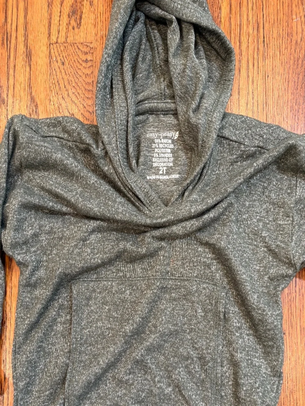 Easy Peasy Cozy Toddler Set 24 months/2T ‎ Hoodie and Joggers